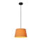 Lucide WOOLLY - Hanglamp - Ø 28 cm - 1xE27 - Okergeel