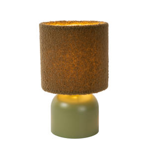 WOOLLY - Tafellamp - Ø 16 cm - 1xE14 - Groen 