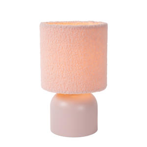 WOOLLY - Tafellamp - Ø 16 cm - 1xE14 - Roze