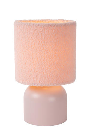 WOOLLY - Tafellamp - Ø 16 cm - 1xE14 - Roze