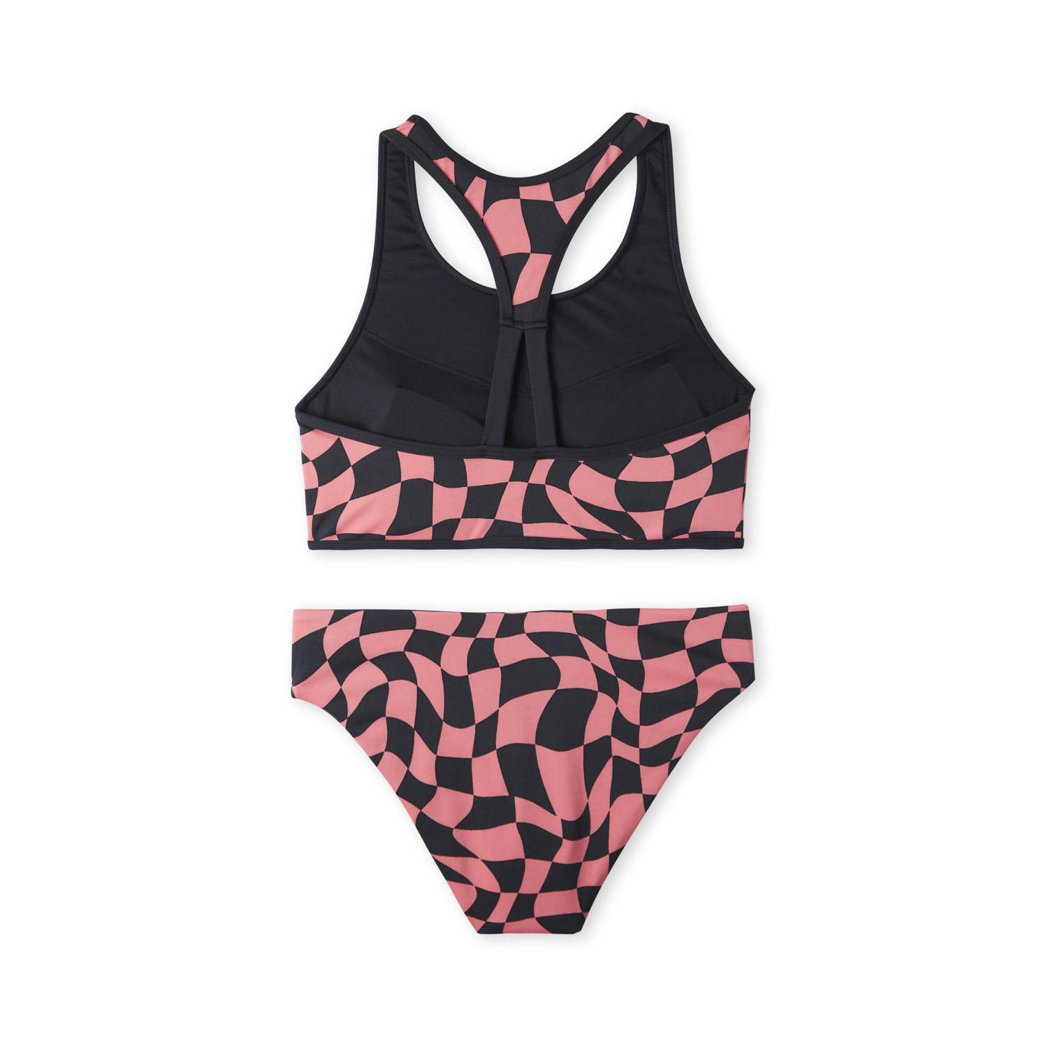 O'Neill crop bikini Active Sporty zwart roze