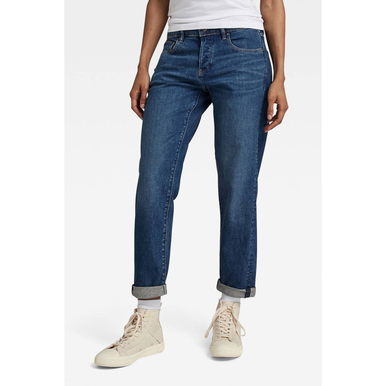 G-Star RAW Kate Boyfriend Jeans Donkerblauw Dames