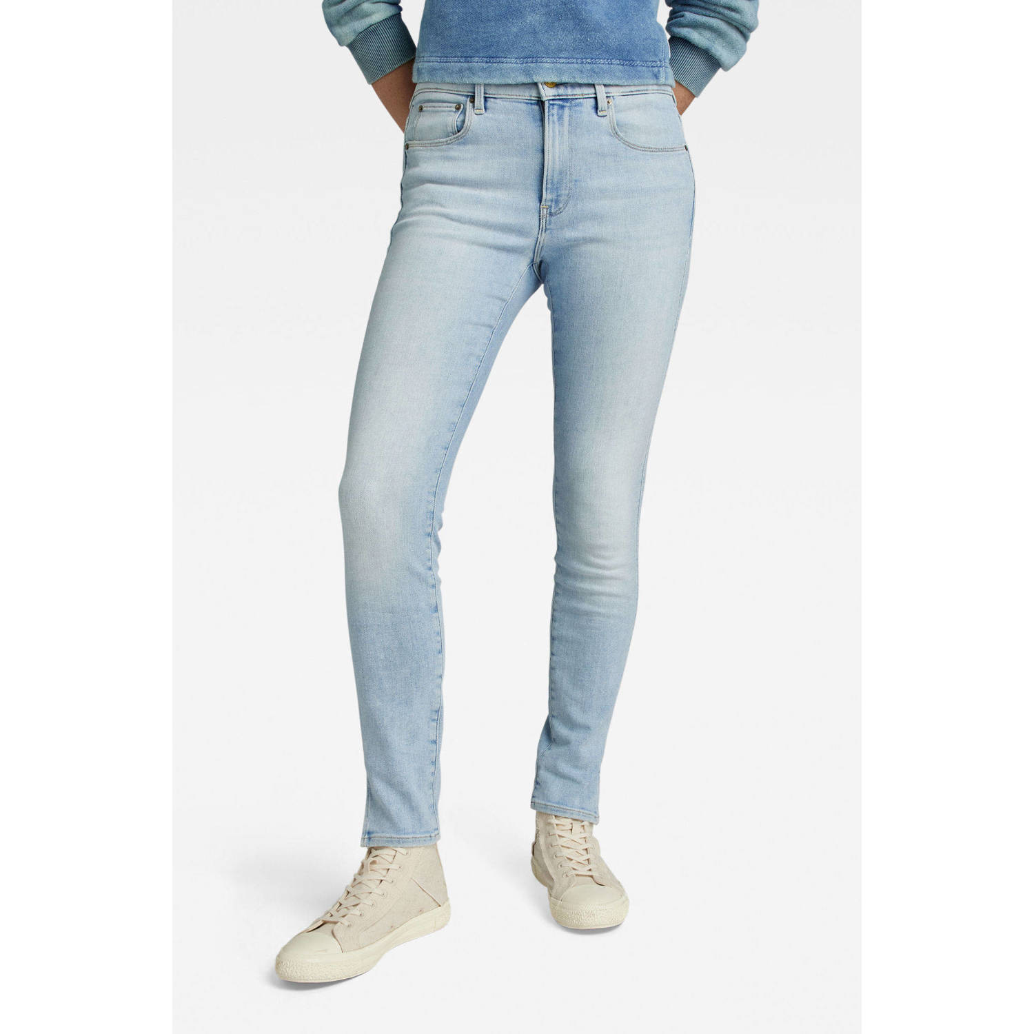 G-Star RAW 3301 skinny jeans sun faded bluejay