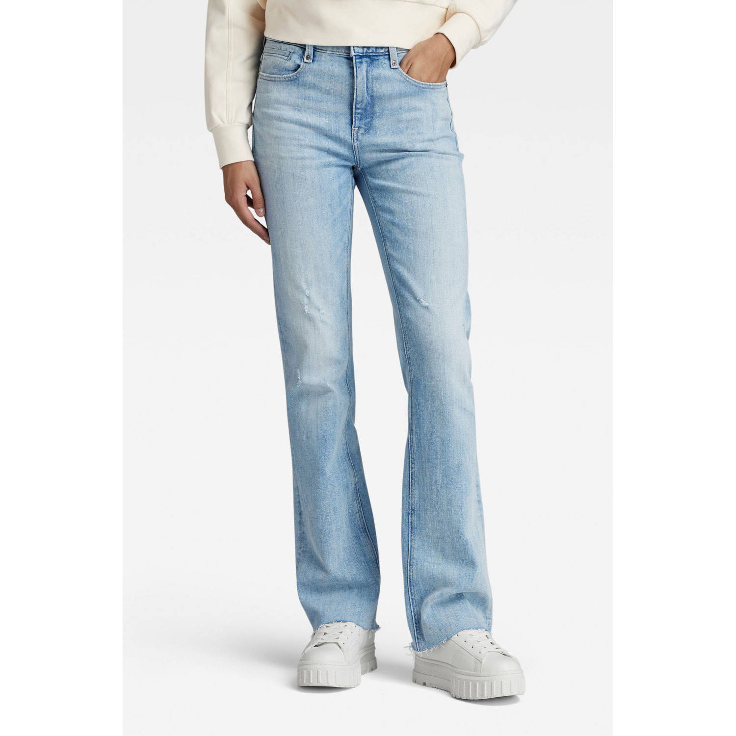 G-Star RAW Noxer bootcut jeans sun faded mirage blue
