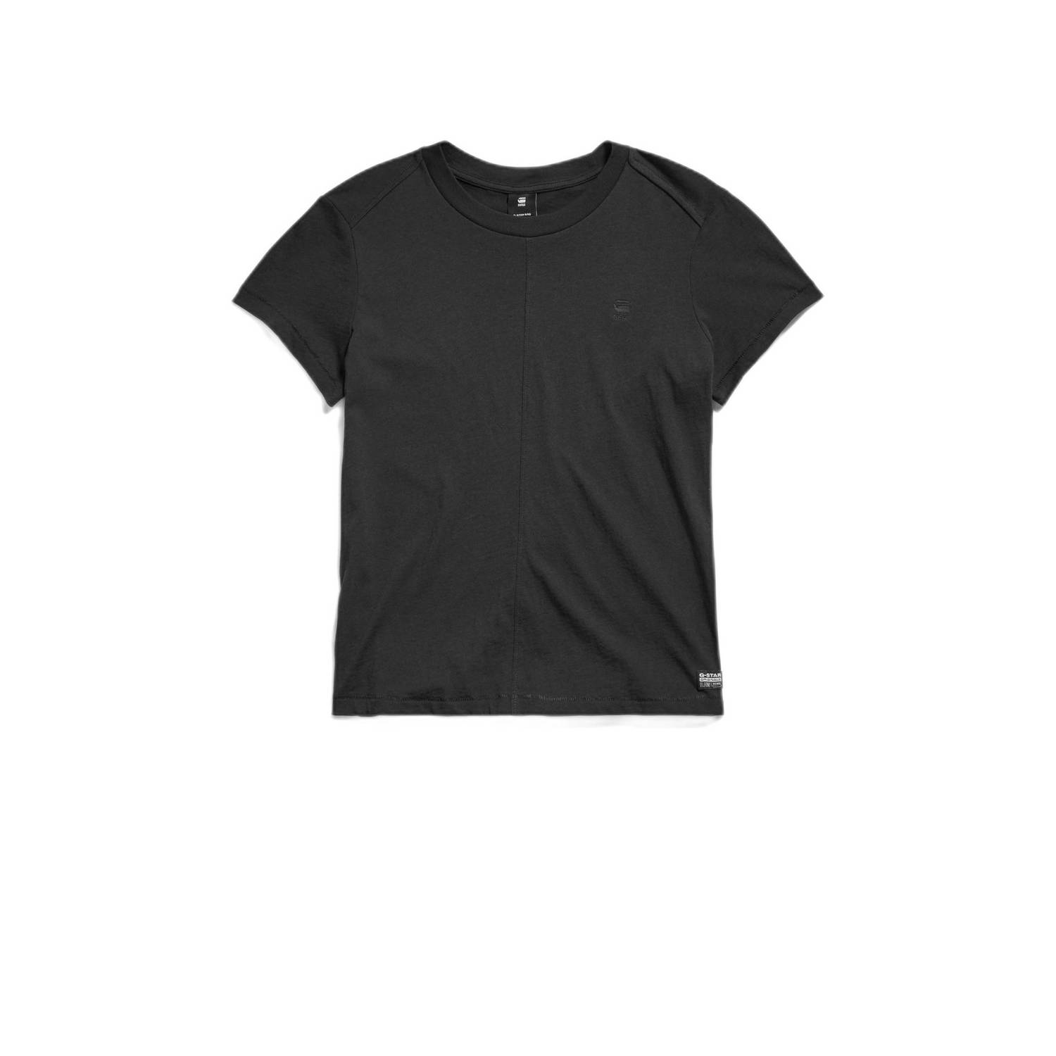 G-Star Raw T-shirt D24499-4107 FRONT SEAM R T-6484 BLACK