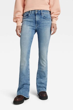 3301 flared jeans sun faded nubay blue