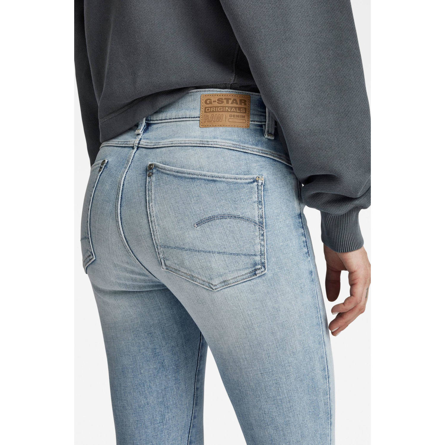 G-Star RAW Lhana skinny jeans sun faded saru blue