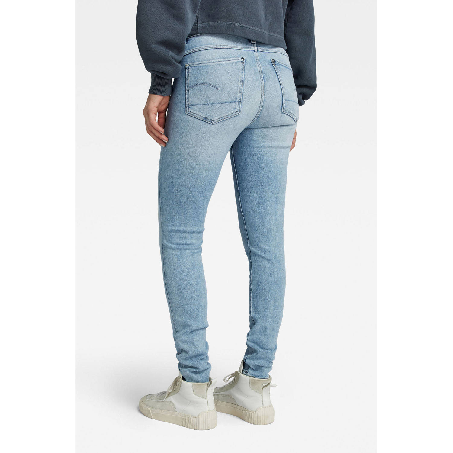 G-Star RAW Lhana skinny jeans sun faded saru blue
