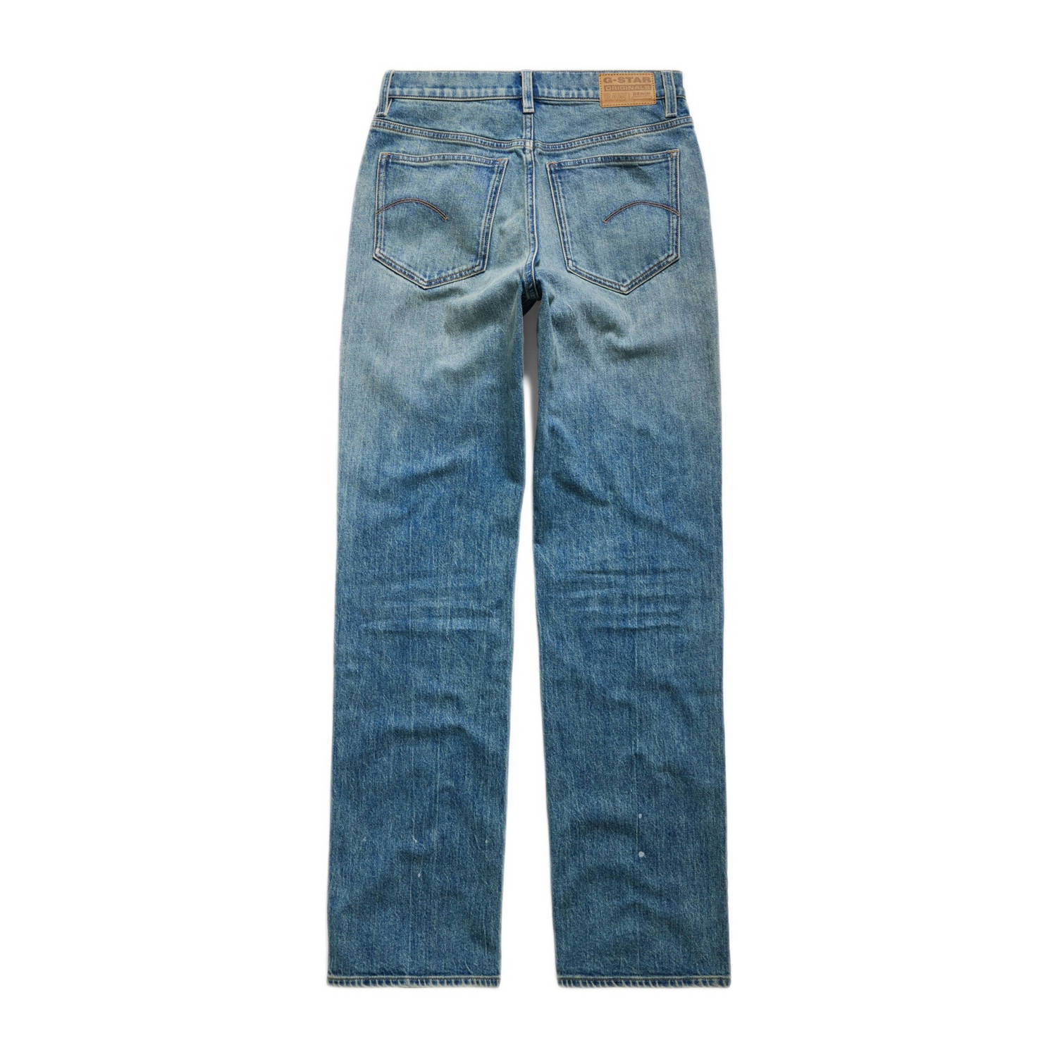 G-STAR Viktoria high waist straight jeans antique faded laguna
