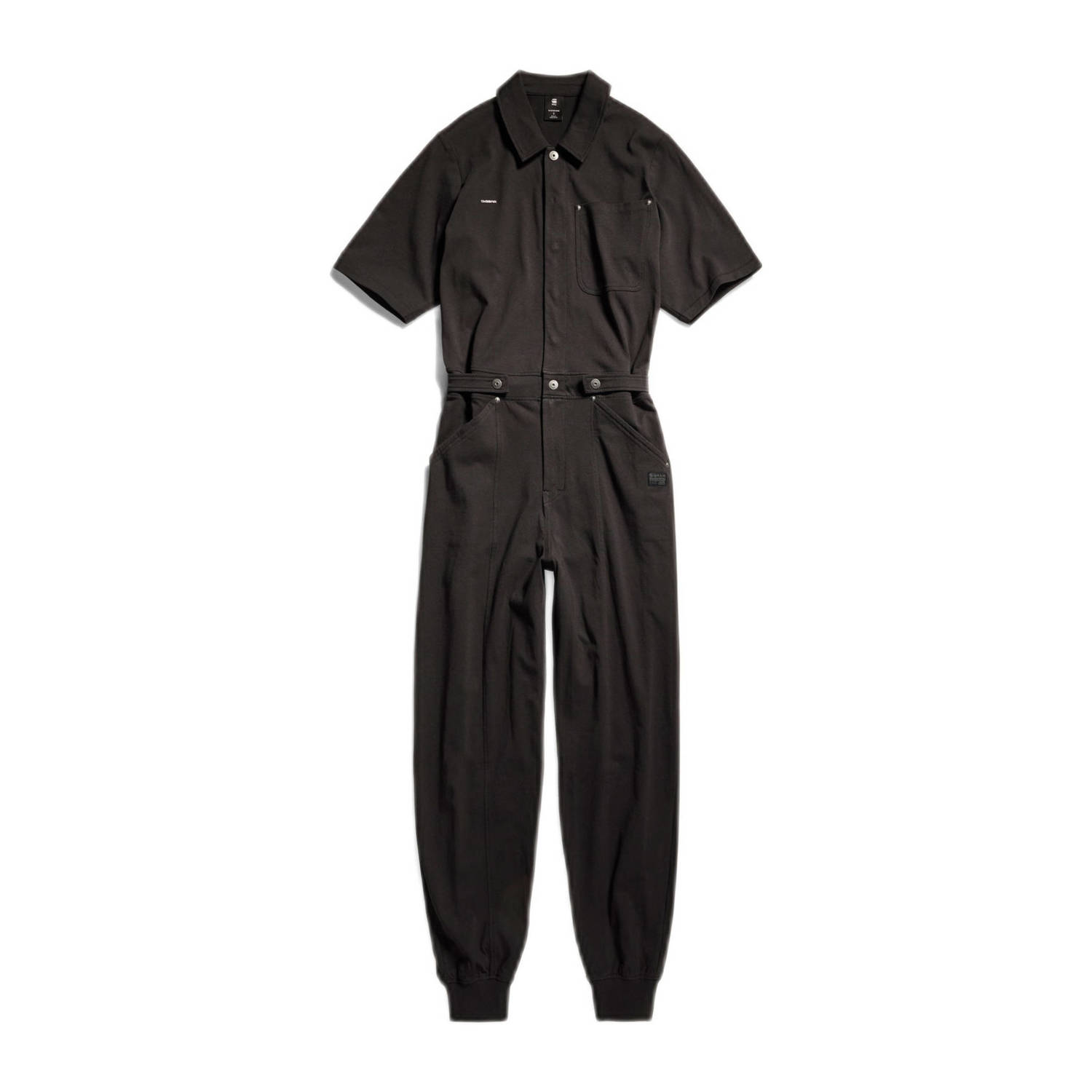 G-Star RAW jumpsuit van biologisch katoen dk black