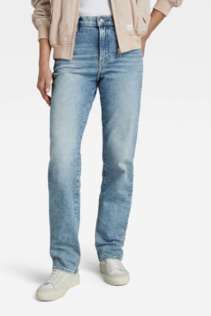 Viktoria high waist straight leg jeans vintage olympic blue