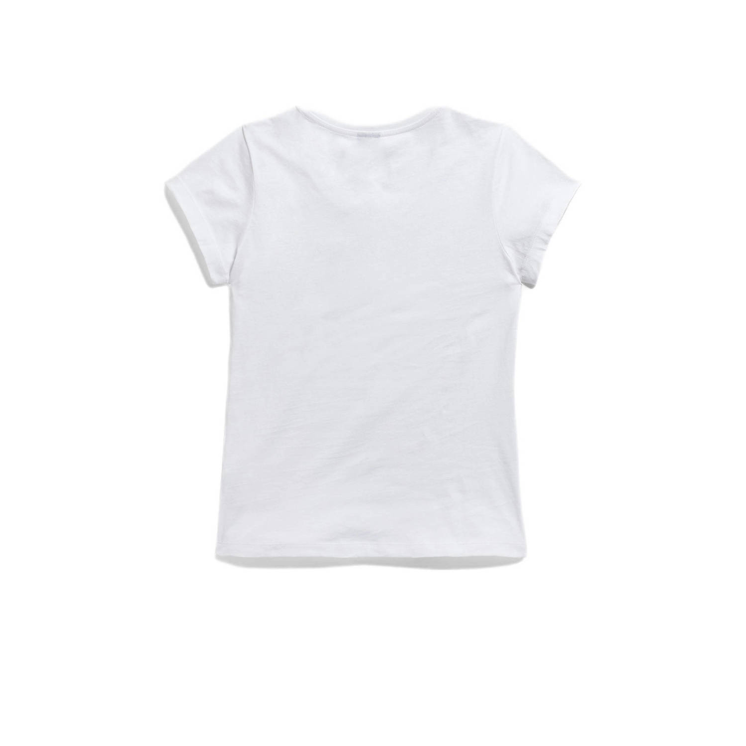 G-STAR T-shirt Eyben van katoen wit