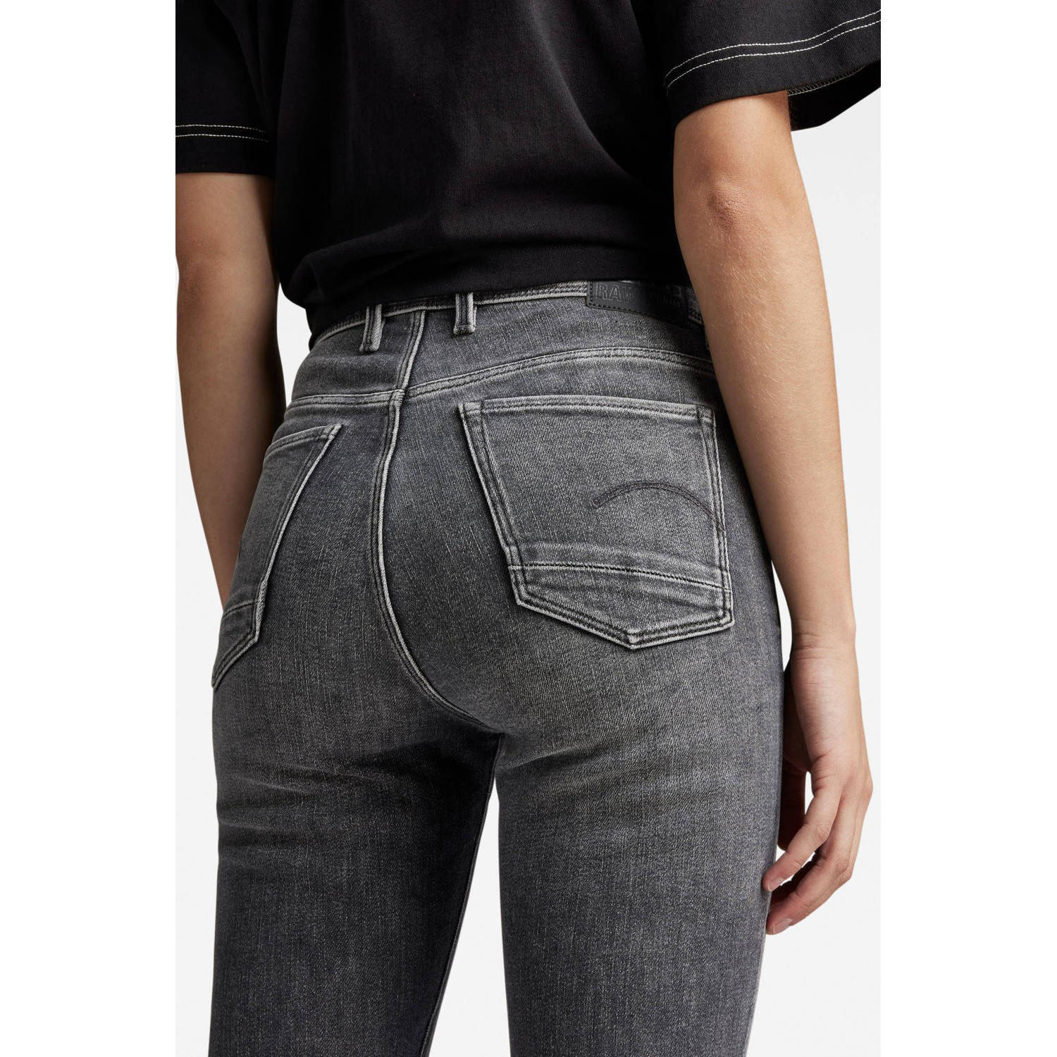 G-Star RAW Kafey high waist skinny jeans faded odyssey grey