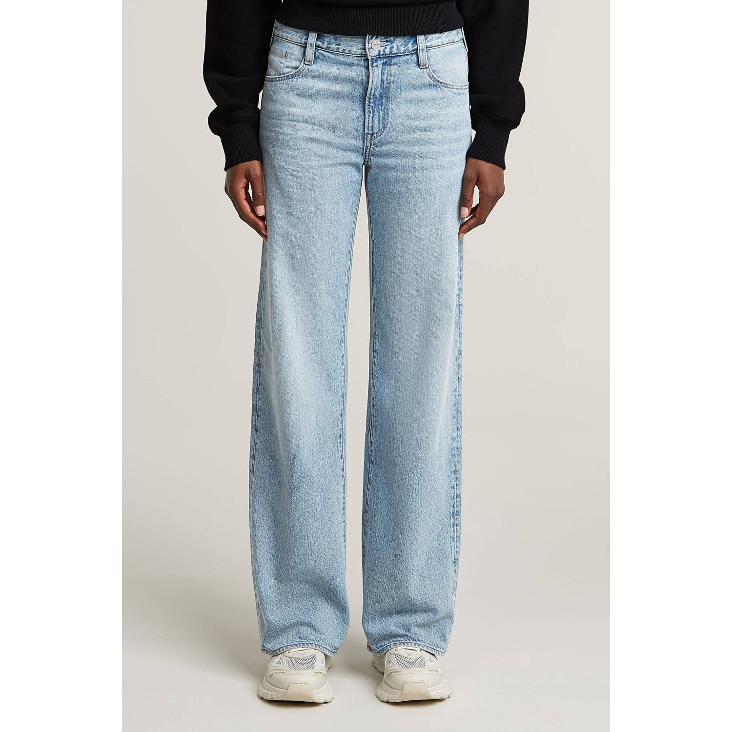 G-Star RAW Judee low waist loose jeans sun faded cloudburst