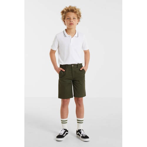 anytime chino short khaki afbeelding