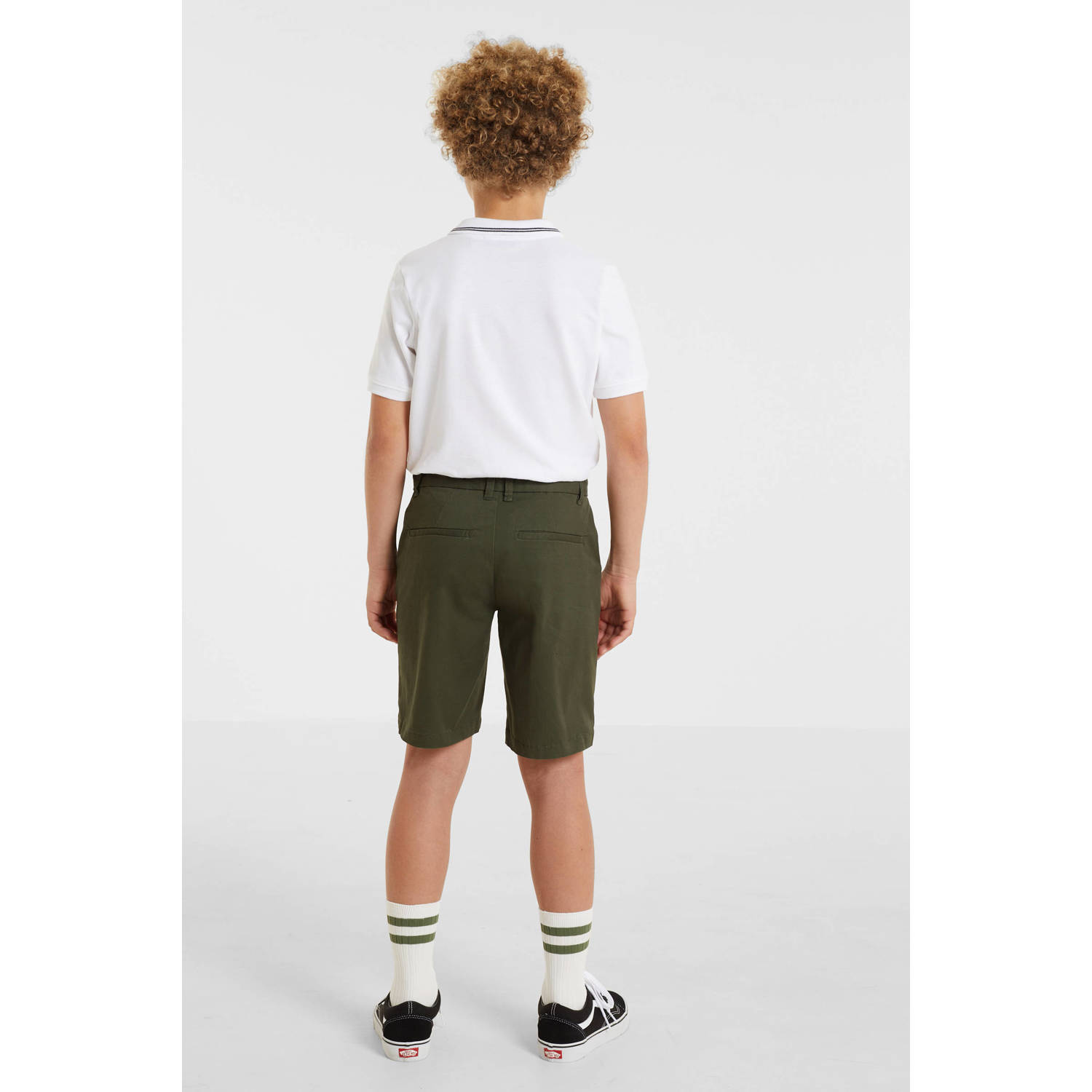 anytime chino short khaki