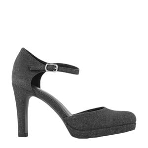 pumps met glitters zwart