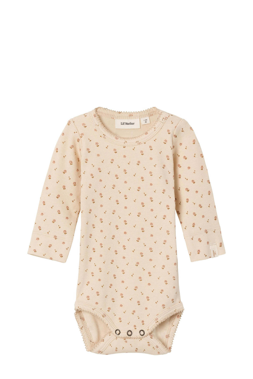 LIL' ATELIER BABY romper NBFGAGO ecru