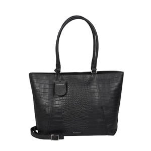 leren shopper Cool Colbie zwart