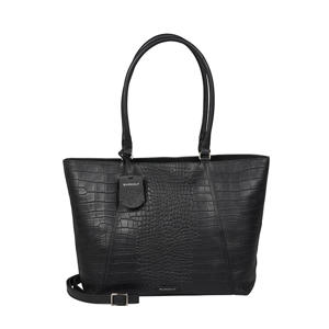 leren shopper Cool Colbie zwart