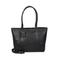 BURKELY leren shopper Cool Colbie zwart