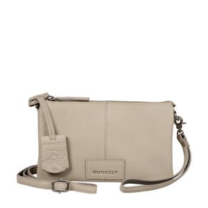 leren crossbody tas Soft Skylar beige