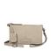 BURKELY leren crossbody tas Soft Skylar beige