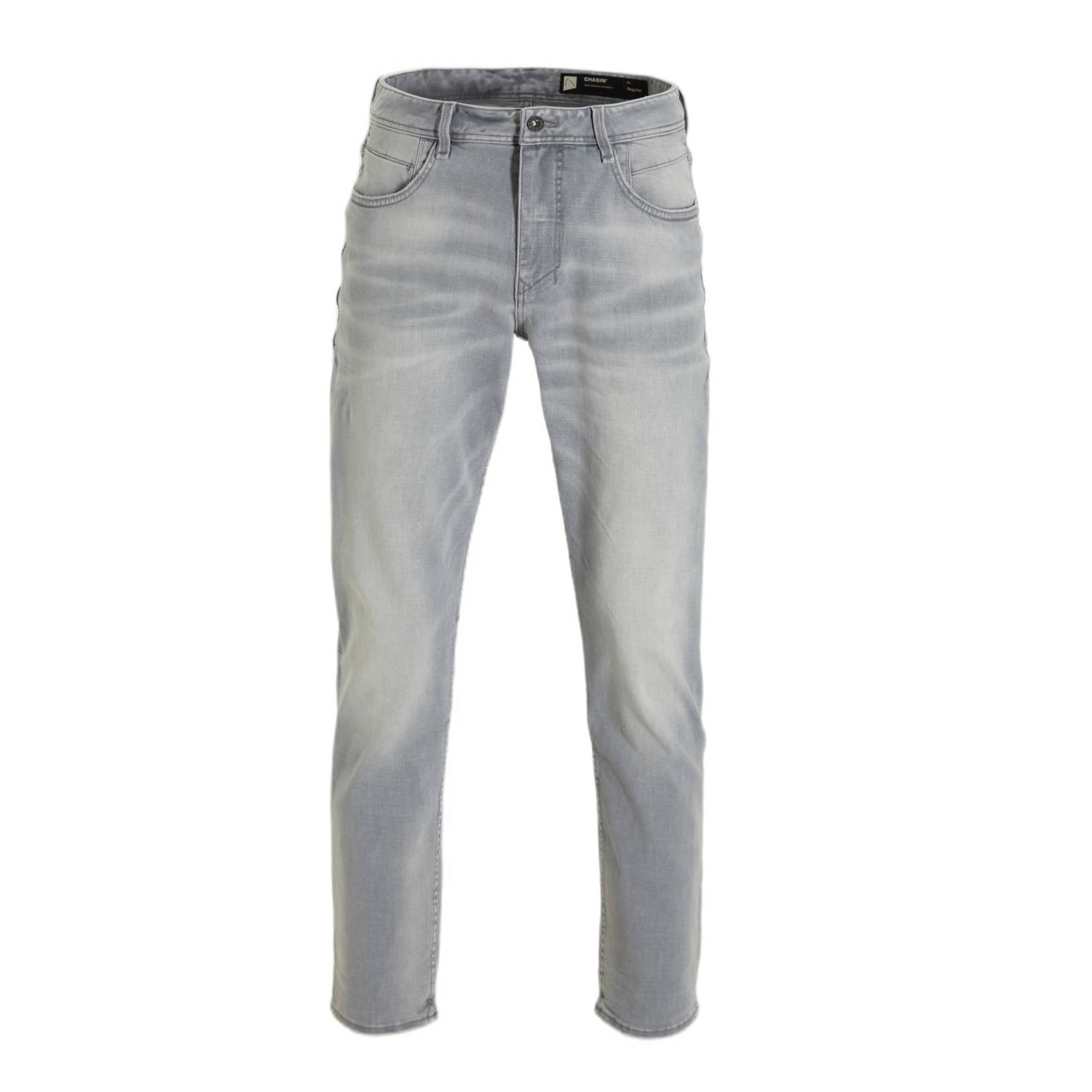 CHASIN' regular fit jeans Iron Brighton grey denim
