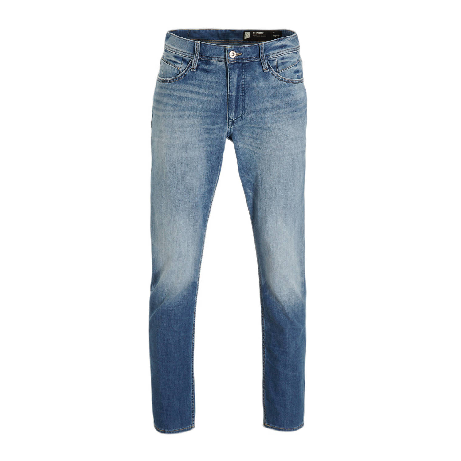 CHASIN' regular fit jeans Iron Arid mid blue denim