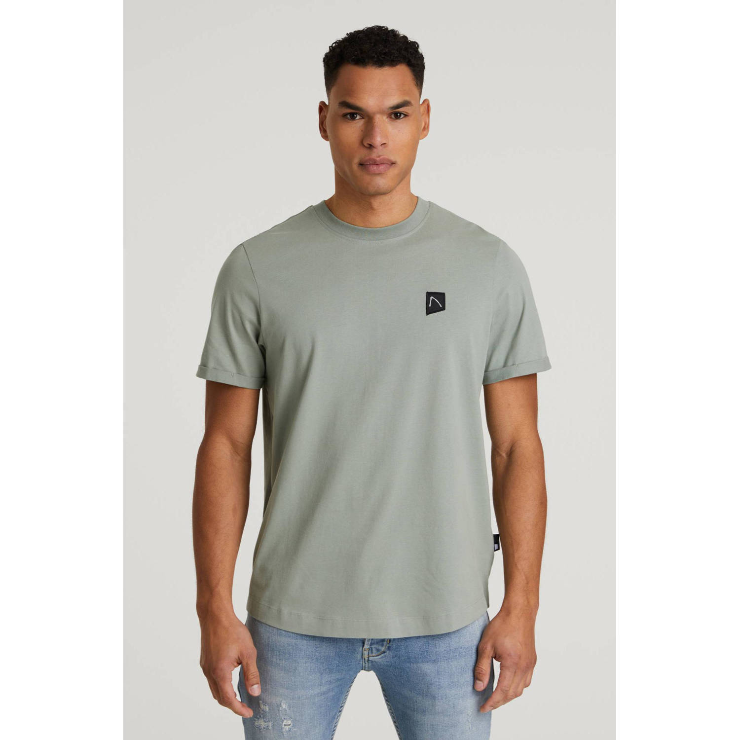 CHASIN' regular fit T-shirt Brody met logo m. green