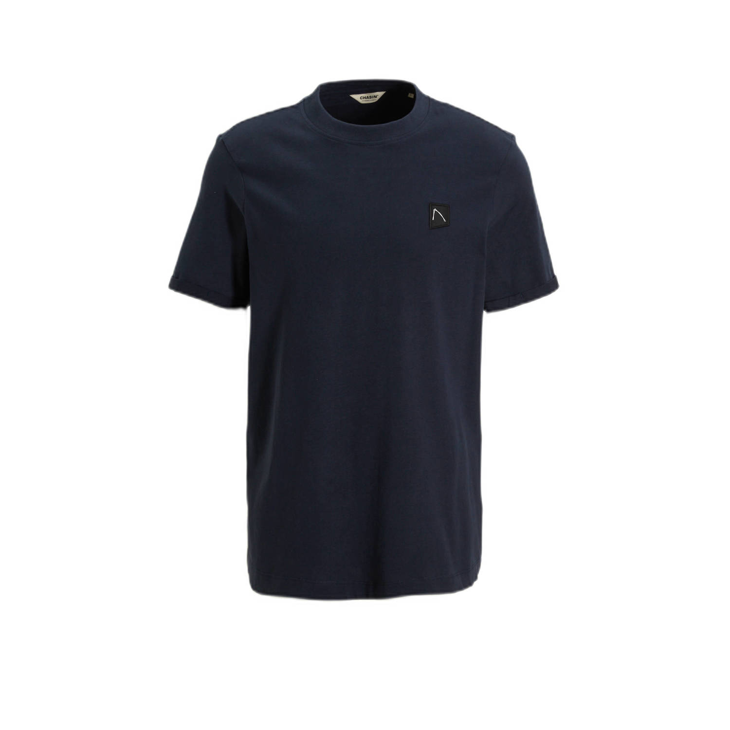 CHASIN' regular fit T-shirt Brody met logo dk blue