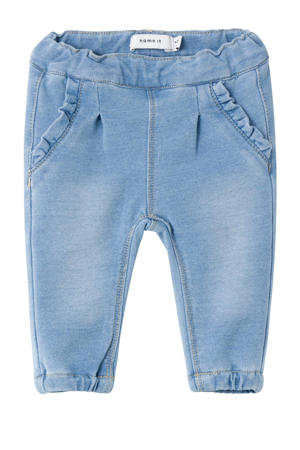 baby broek NBFBELLA light blue denim
