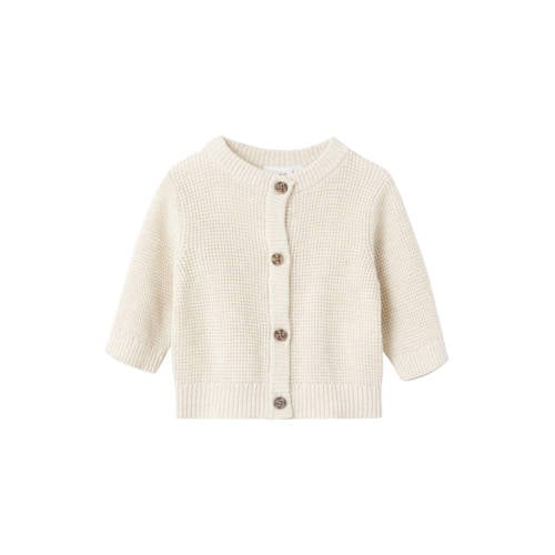 NAME IT BABY baby vest NBNBUBBA van katoen ecru afbeelding