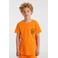 Anytime T-shirt met printopdruk oranje