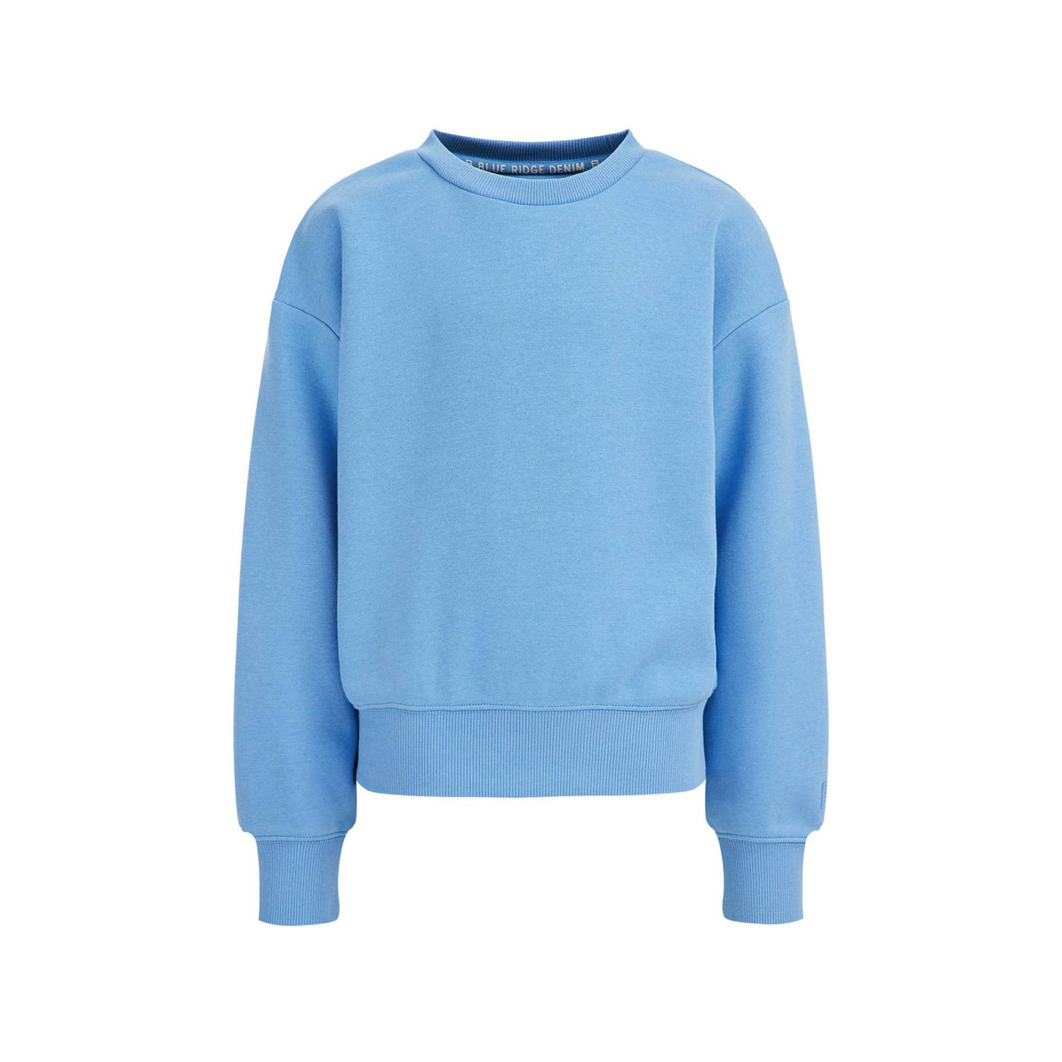 WE Fashion Blue Ridge sweater lichtblauw
