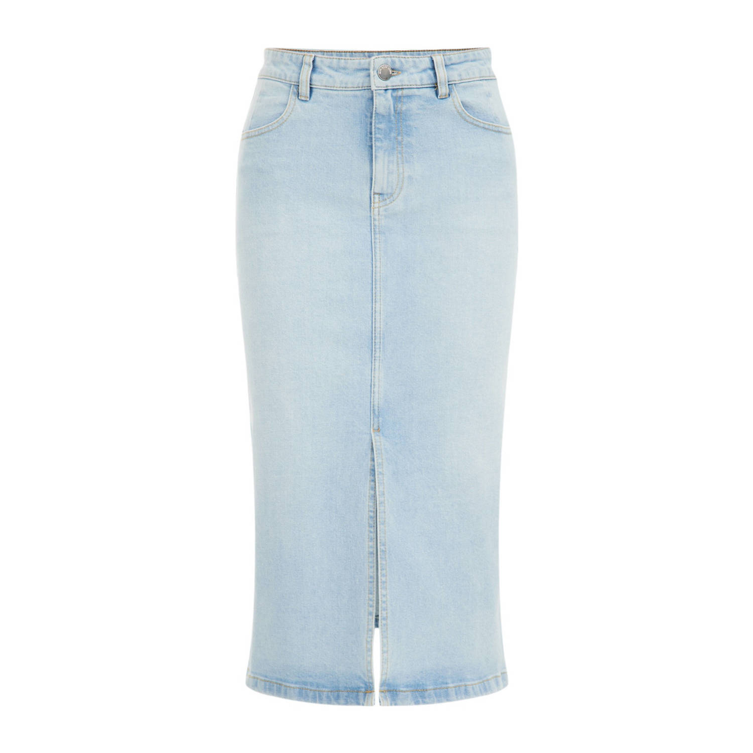 WE Fashion Blue Ridge spijkerrok light blue denim