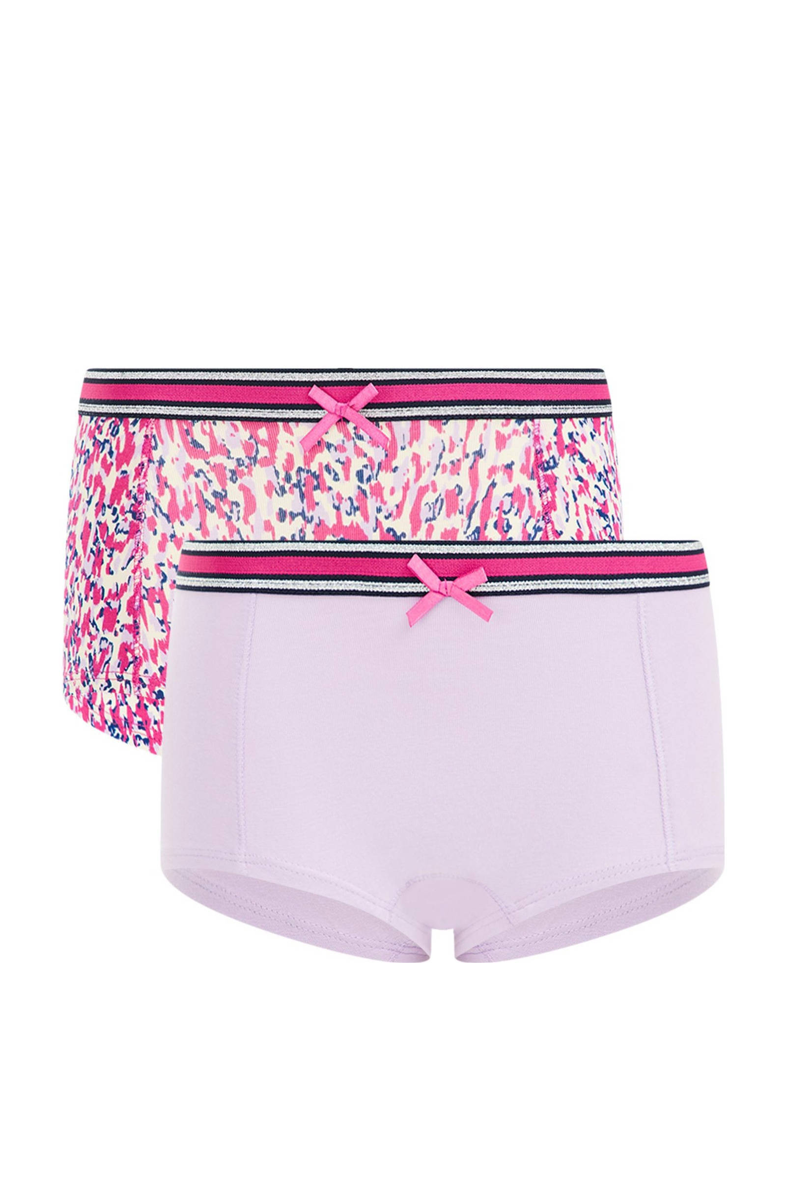 hipster set van 2 roze fuchsia