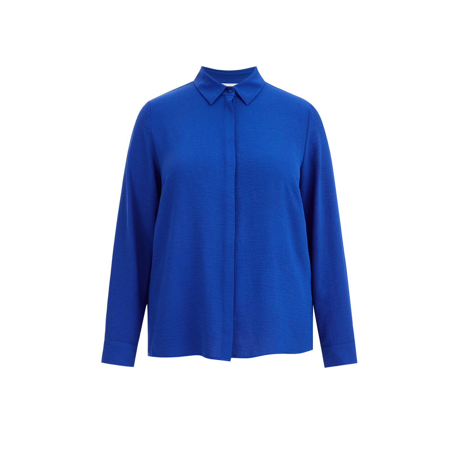 WE Fashion Curve blouse blauw