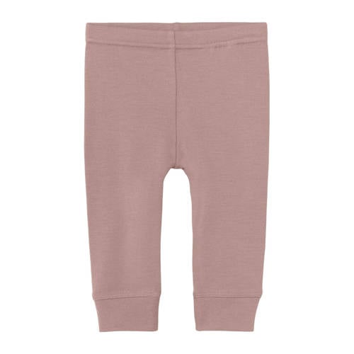NAME IT BABY baby wollen regular fit broek NBFWILLOW oudroze