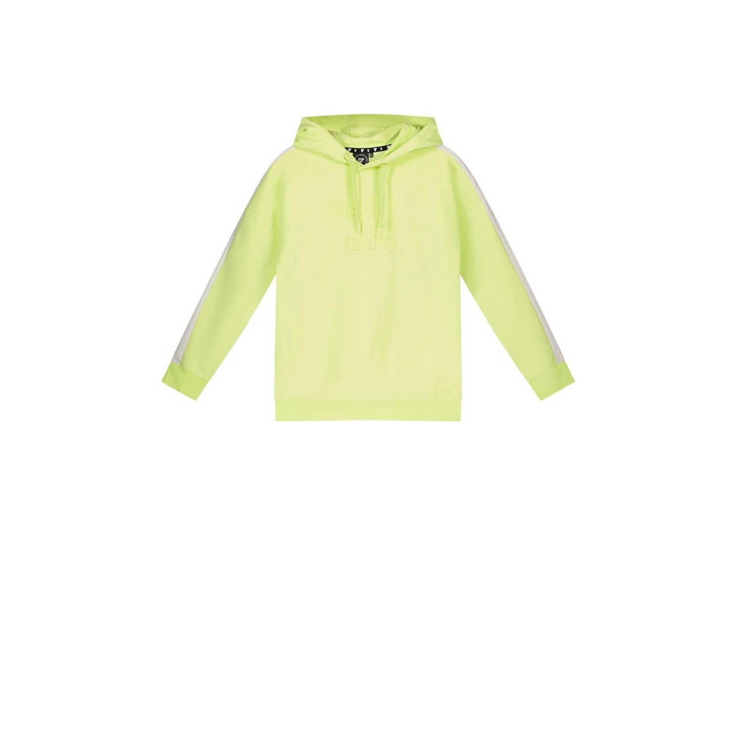 Bellaire sweater met printopdruk lime Groen Printopdruk 134 140