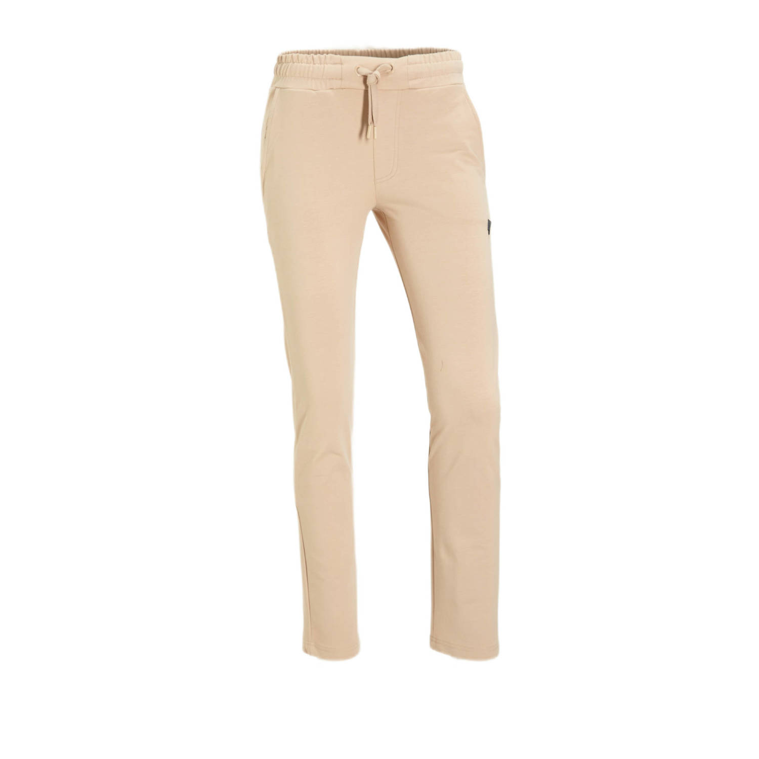 Bellaire regular fit broek beige Jongens Katoen Effen 134 140