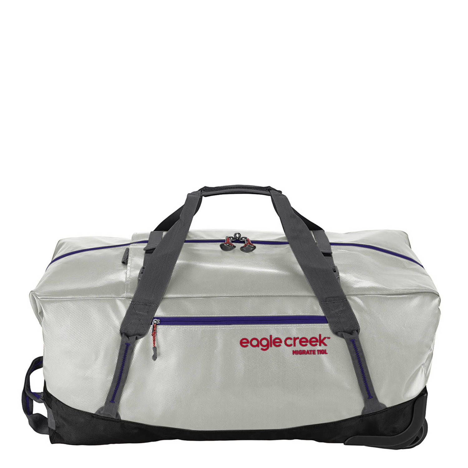 Eagle Creek reistas Migrate Wheeled Duffel 110L zilverkleurig