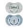 Difrax LOVI Difrax LOVI Dynamische Fopspeen - 6 tot 18 Maanden - Blauw & Groen - 2 st.
