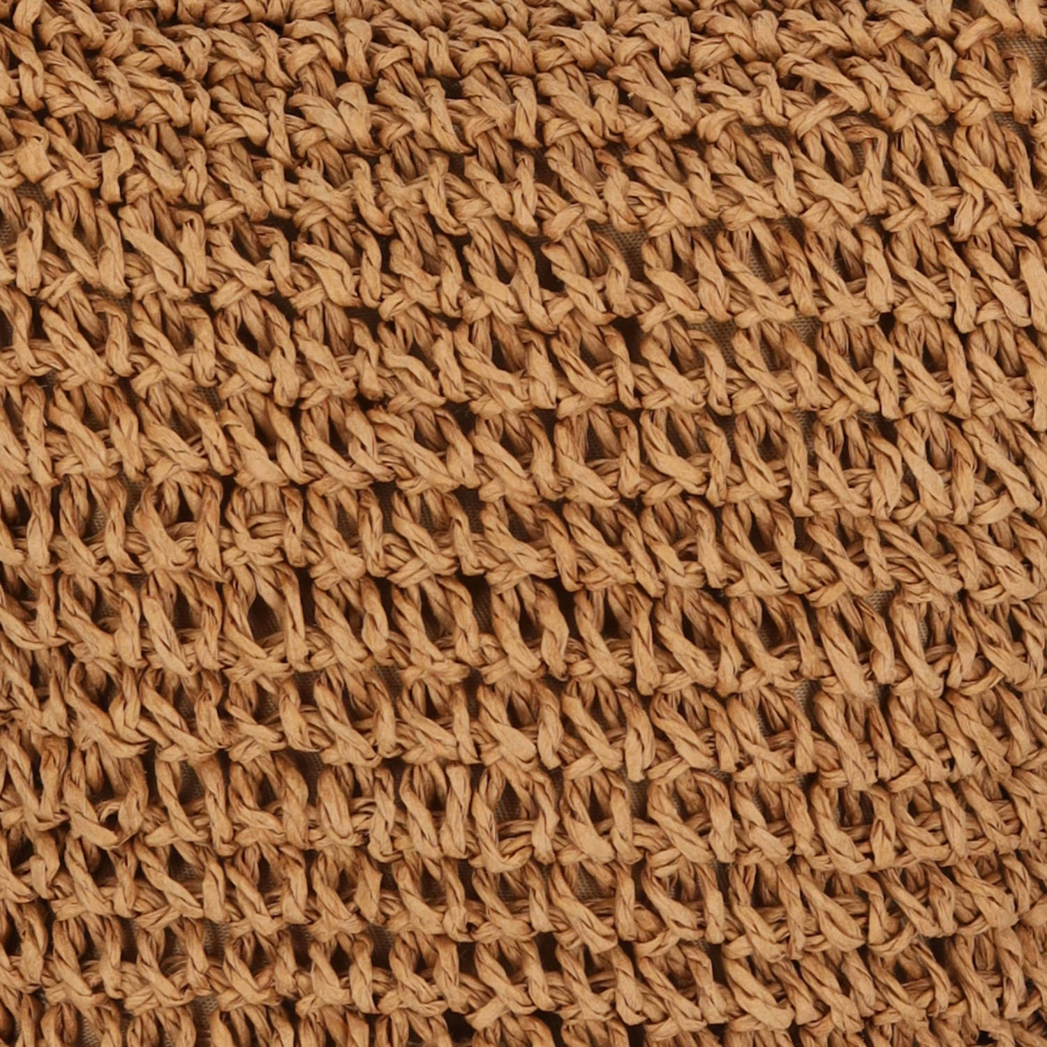 Sarlini gehaakte crossbody tas naturel