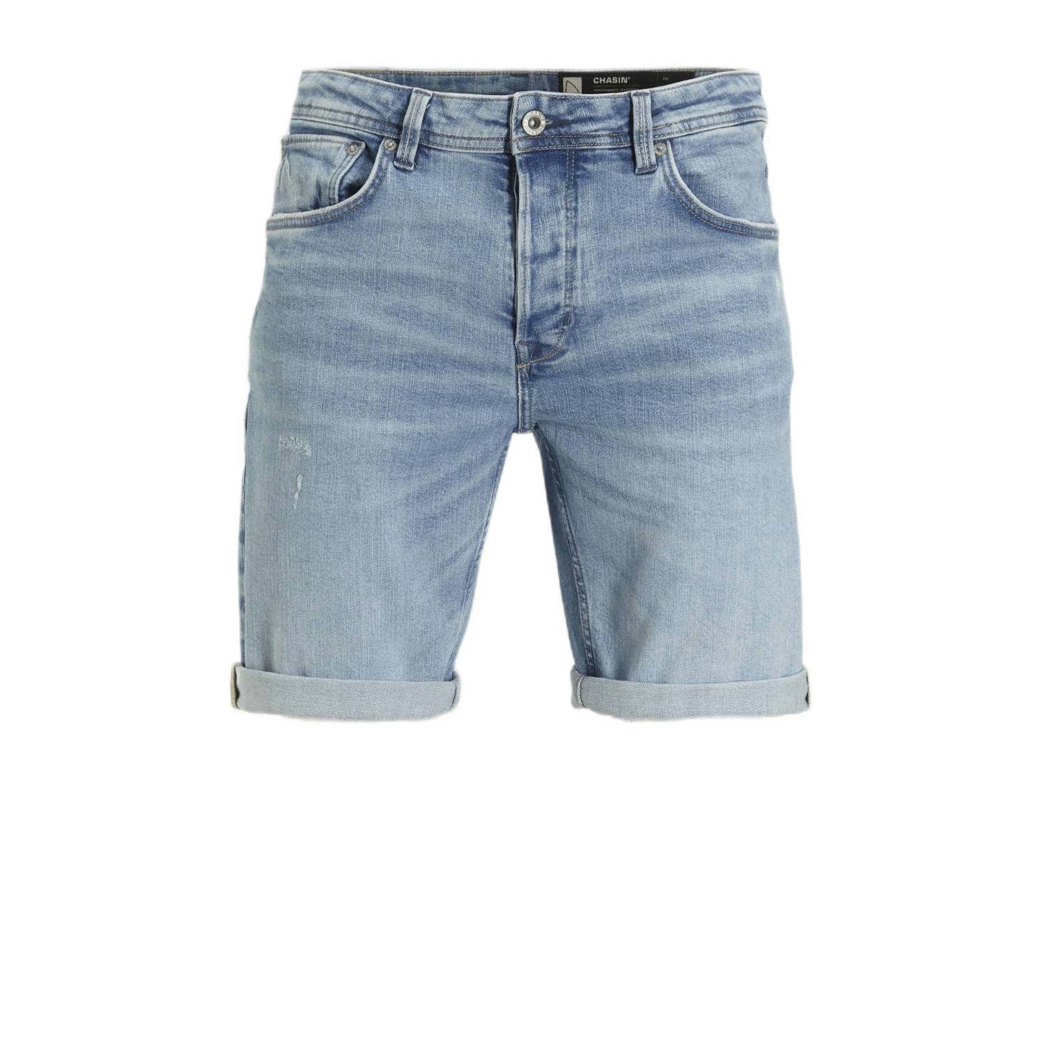 Chasin Denim Shorts voor Mannen Blue Heren