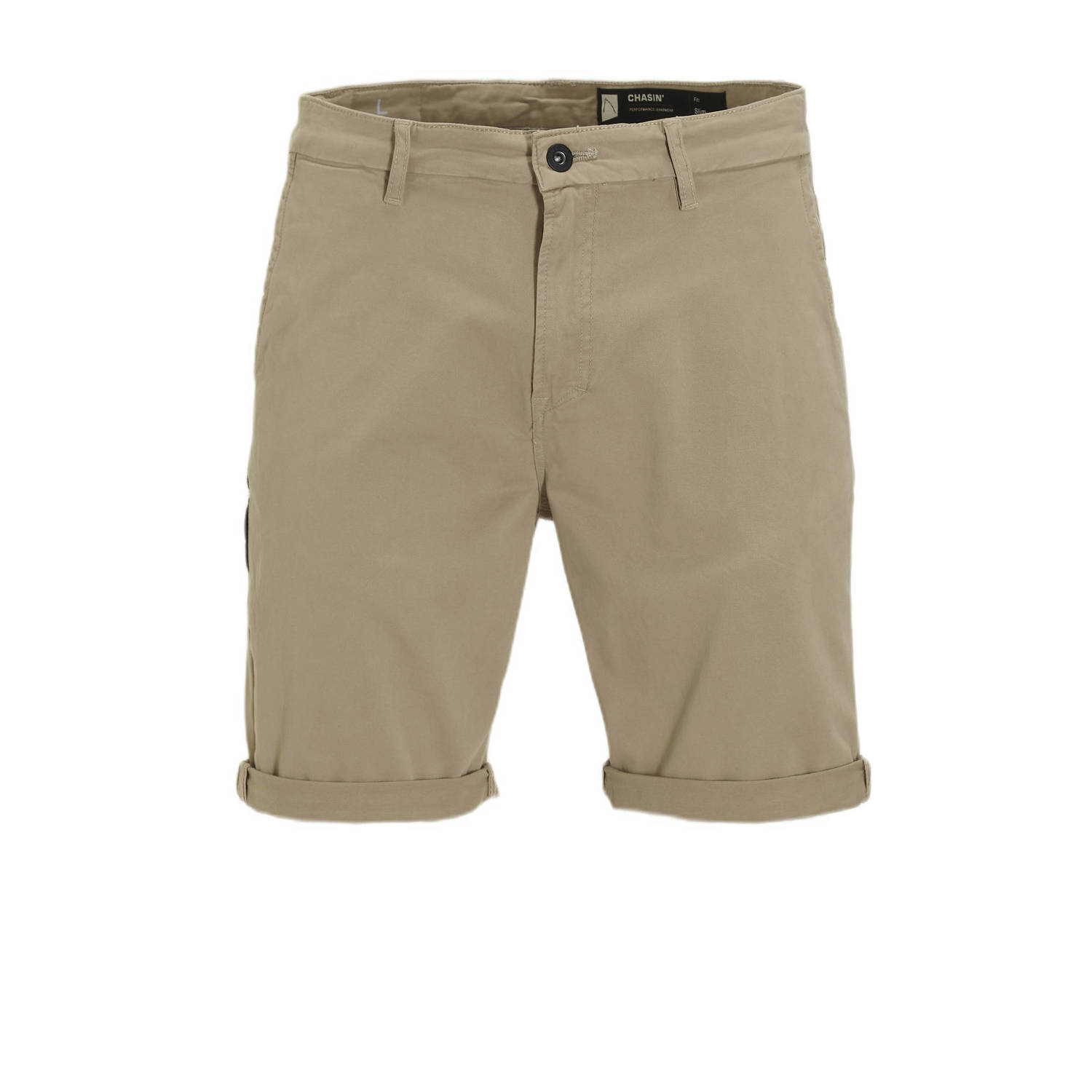 CHASIN' slim fit short Nate.s Gamma sand