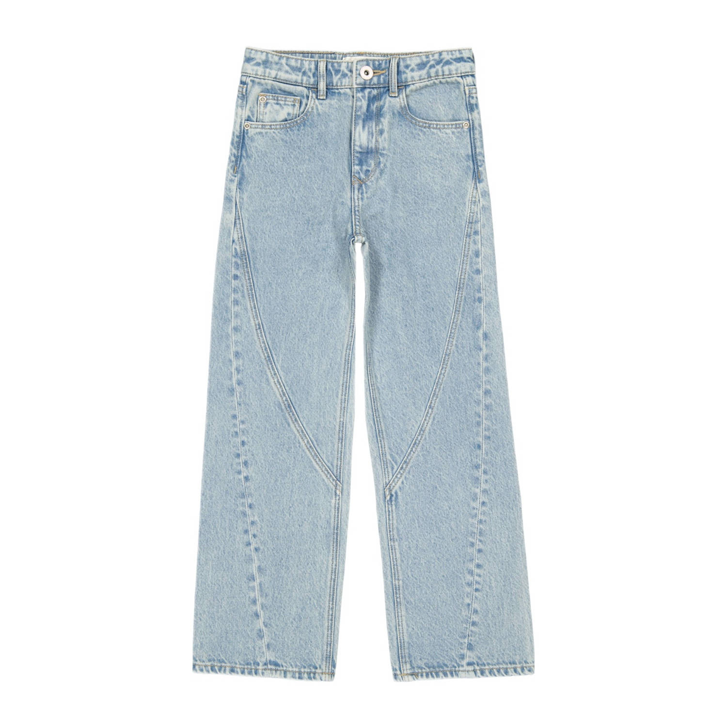 Vingino loose fit jeans Cato blauw