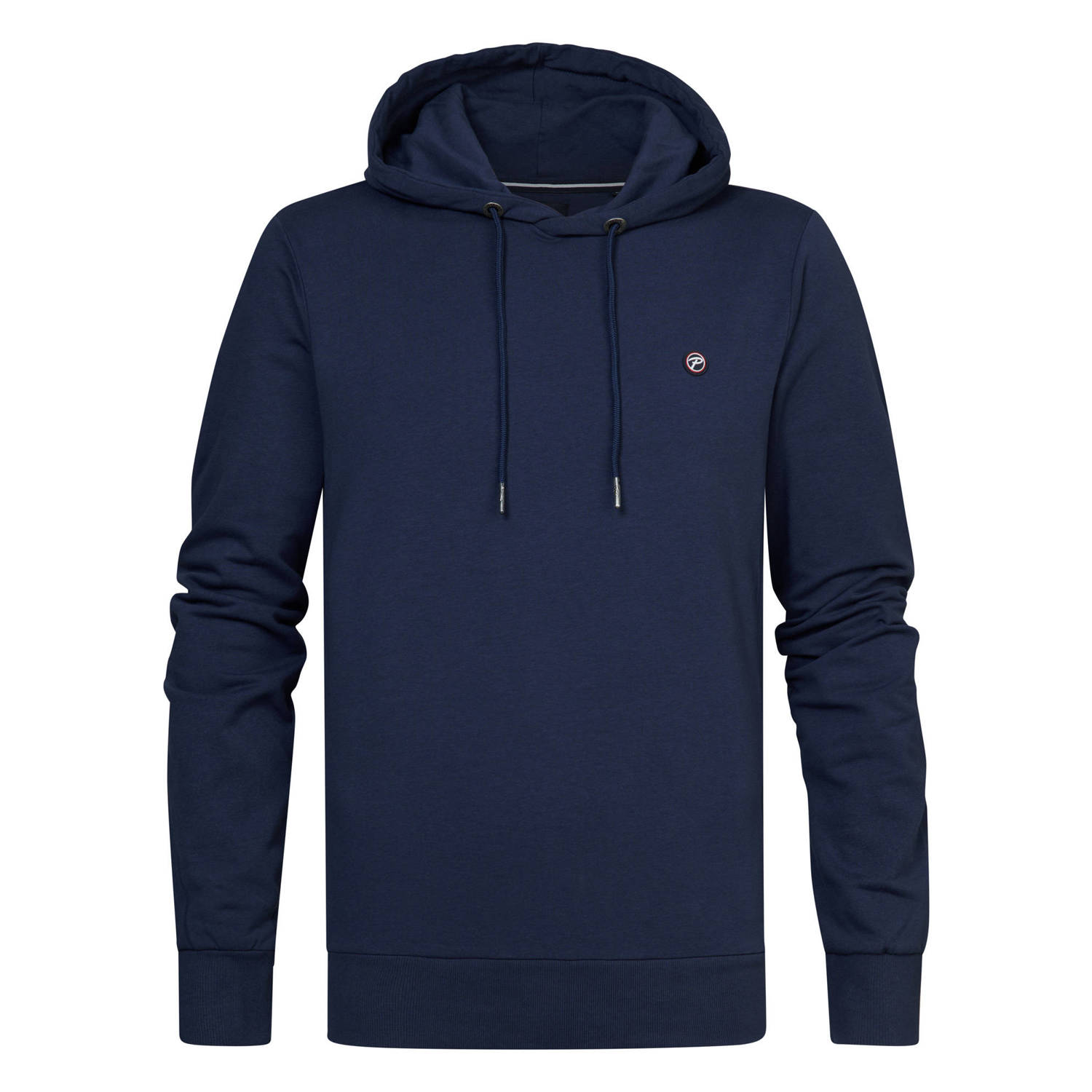 Petrol Industries hoodie met logo petrol blue