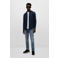 HUGO slim fit overhemd Kenno navy