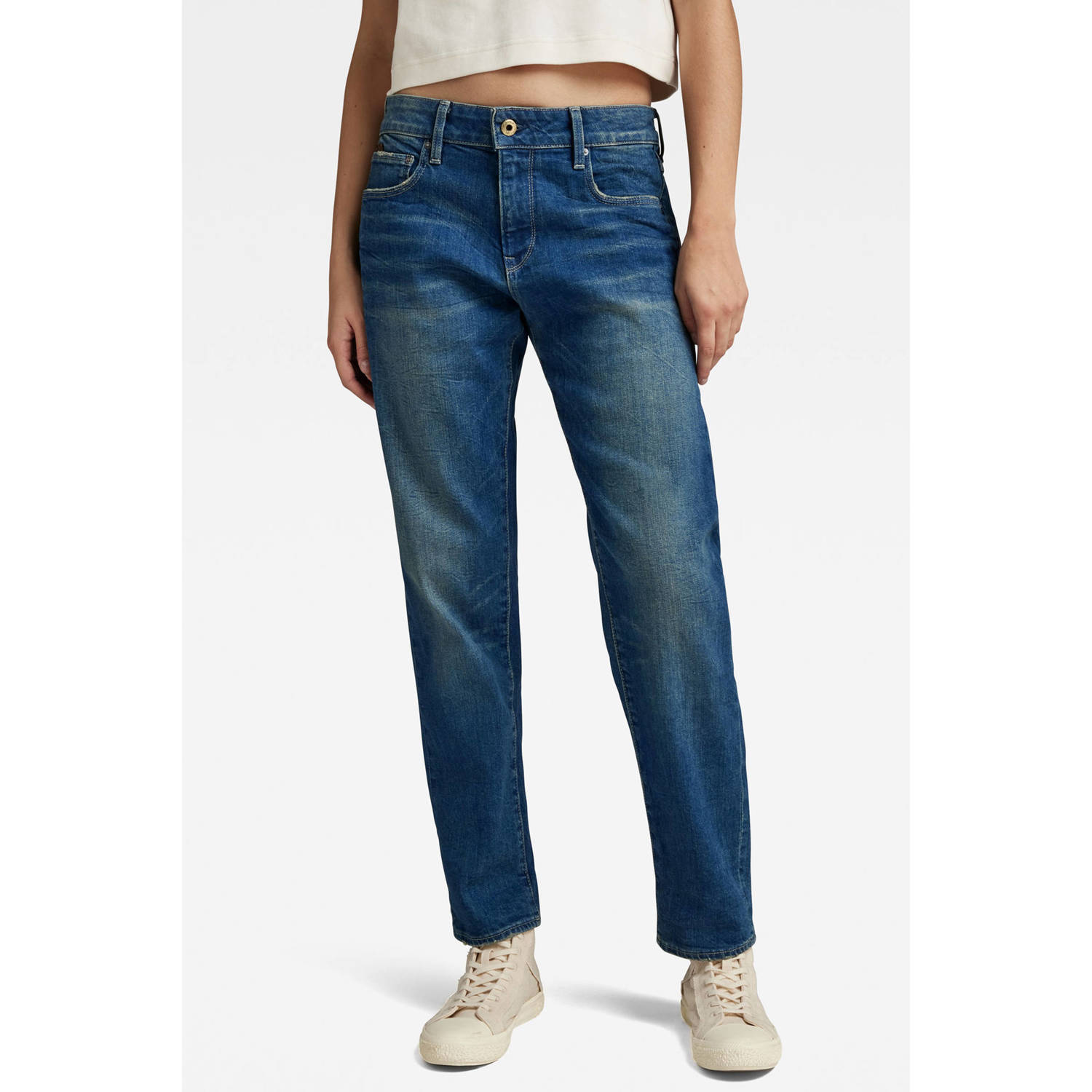 G-Star RAW Kate boyfriend jeans antic faded oregon blue